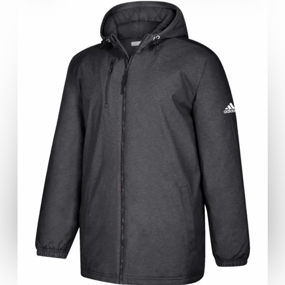 Adidas Men's Charcoal Performance Jacket